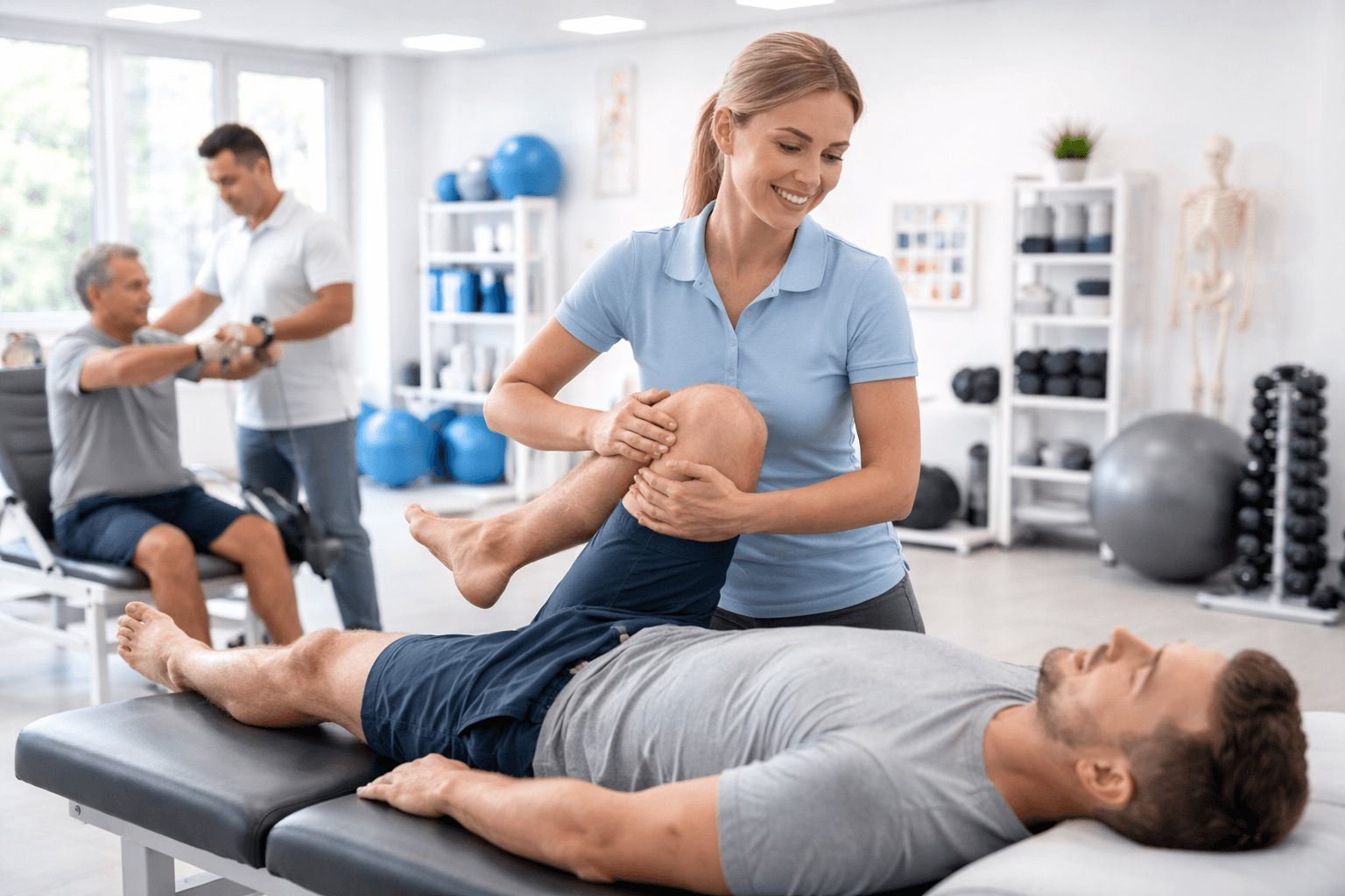 City Physiotherapy Treatment Session